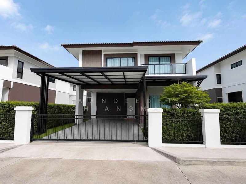 A house for rent near Maejo University, Chiang Mai Rental Price: 22,000 THB / month No.11H667, Chiang Mai, Nong Chom, San Sai, Chiang Mai, 4 Bedrooms, 150 sqm, Single Detached House For Rent, by Baandeedee Chiangmai, 500424303 - DDproperty.com