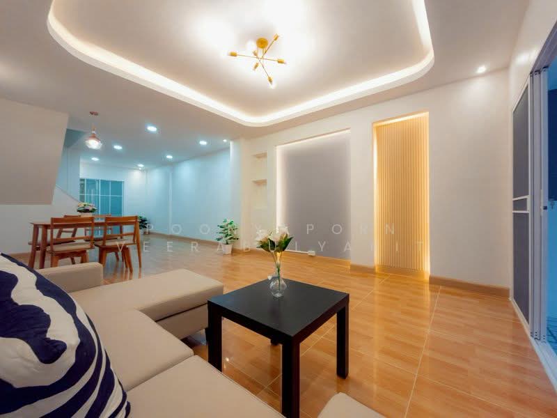 Jitnarong Garden House : จิตรณรงค์ การ์เด้นเฮ้าส์, Nonthaburi, Bang Krang, Muang Nonthaburi, Nonthaburi, 3 Bedrooms, 132 sqm, Townhouse For Sale, by Poonyaporn Veerabulyarit, 500424689 - DDproperty.com