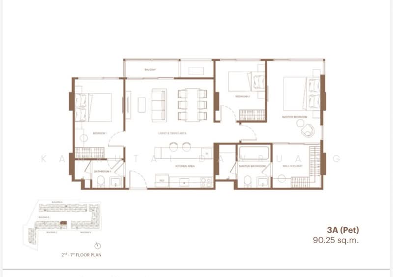 Valles HAUS, กรุงเทพ, 55 Habito Road, พระโขนงเหนือ, วัฒนา, กรุงเทพ, 90 ตร.ม., คอนโด ขาย, โดย Kanrutai Dawruang, 500425047 - DDproperty.com