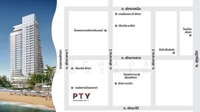 ขาย - PTY Residence Sai 1 : พีทีวาย เรสซิเดนซ์ สาย 1, ชลบุรี