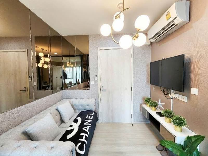 Life Asoke, Bangkok, Asoke-Dindang Road, Bang Kapi, Huai Khwang, Bangkok, 1 Bedroom, 35 sqm, Condo For Rent, by Najawa Salae, 500425148 - DDproperty.com