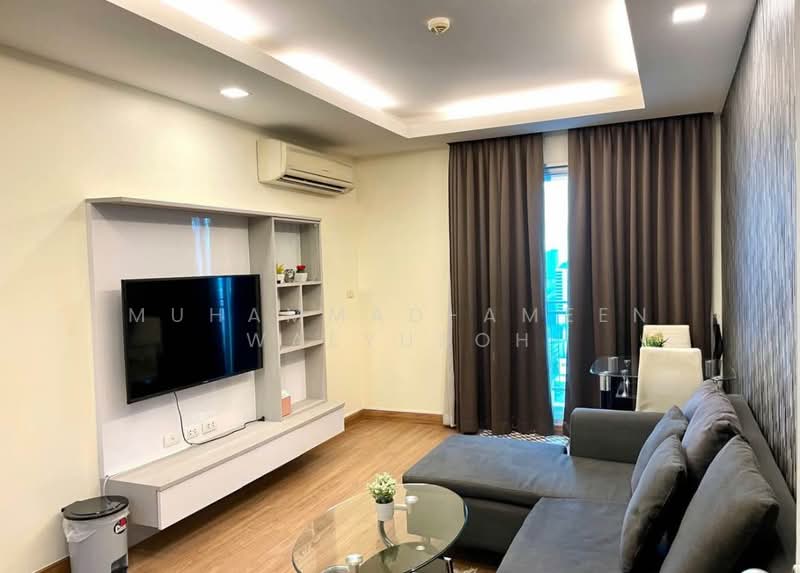 Thru Thonglor, Bangkok, Petchaburi Road, Bang Kapi, Huai Khwang, Bangkok, 2 Bedrooms, 62 sqm, Condo For Rent, by Muhammad-ameen Waeyusoh, 500425941 - DDproperty.com