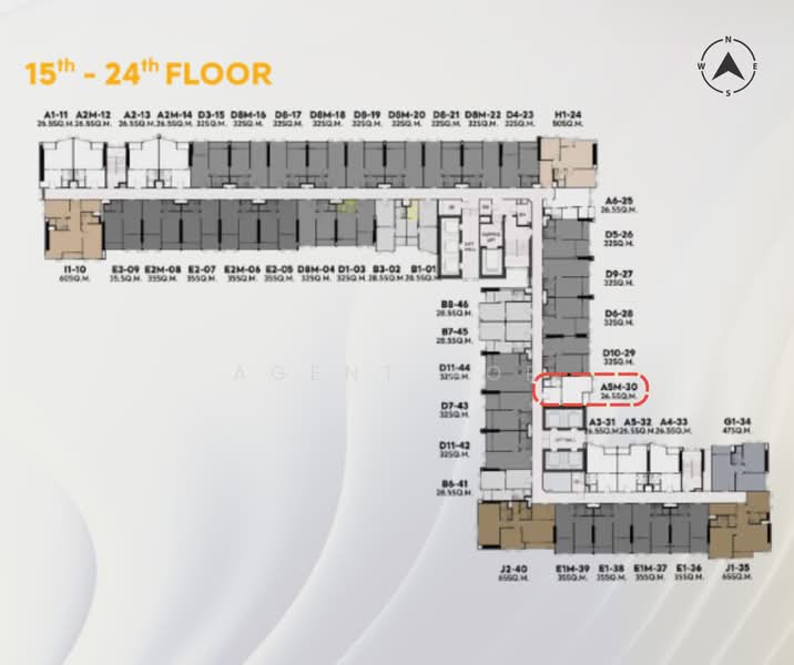 Life Rama 4-Asoke, Bangkok, Rama 4 Road, Khlong Toei, Bangkok, 1 Bedroom, 27 sqm, Condo For Rent, by Agent Aor, 500425985 - DDproperty.com