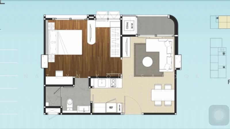 Downtown Forty Nine, Bangkok, Sukhumvit 39 Road, Khlong Tan Nua, Watthana, Bangkok, 1 Bedroom, 45 sqm, Condo For Sale, by Natlyn Kongsapook, 500426009 - DDproperty.com
