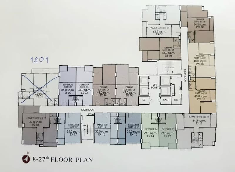 Supalai Loft Prajadhipok-Wongwian Yai : ศุภาลัย ลอฟท์ ประชาธิปก-วงเวียนใหญ่, กรุงเทพ, ถนนประชาธิปก, สมเด็จเจ้าพระยา, คลองสาน, กรุงเทพ, 71 ตร.ม., คอนโด ให้เช่า, โดย Sannop Phongpraphan, 500426032 - DDproperty.com