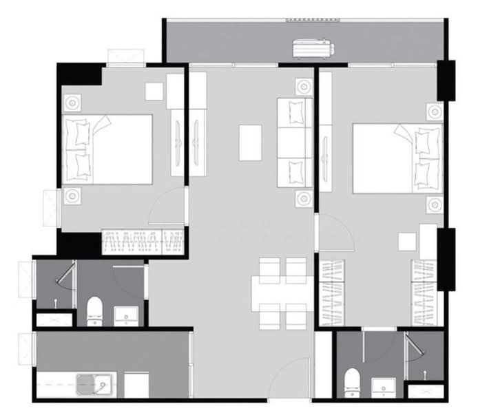 Supalai Loft Prajadhipok-Wongwian Yai : ศุภาลัย ลอฟท์ ประชาธิปก-วงเวียนใหญ่, กรุงเทพ, ถนนประชาธิปก, สมเด็จเจ้าพระยา, คลองสาน, กรุงเทพ, 71 ตร.ม., คอนโด ให้เช่า, โดย Sannop Phongpraphan, 500426032 - DDproperty.com