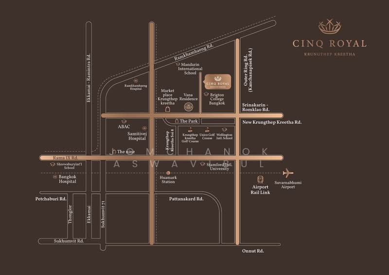 CINQ ROYAL Krungthep Kreetha : แซงค์ รอยัล กรุงเทพกรีฑา, กรุงเทพ, Pracharuamjai Road, สะพานสูง, กรุงเทพ, 750 ตร.ม., บ้านเดี่ยว ขาย, โดย Jomchanok Aswavibul, 500426155 - DDproperty.com