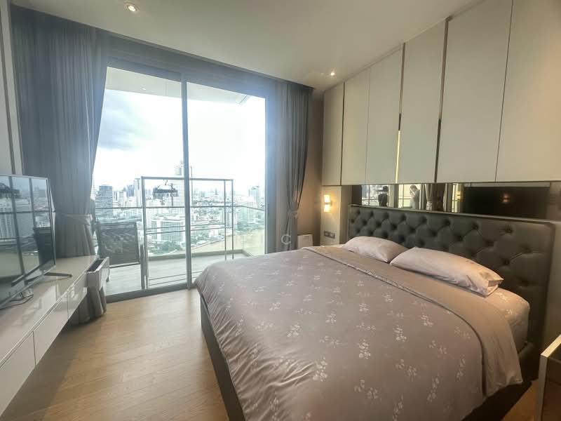 Magnolias Waterfront Residences, Bangkok, 259 Charoen Nakhon Road, Khlong Ton Sai, Khlong San, Bangkok, 2 Bedrooms, 102 sqm, Condo For Rent, by Eric ., 500426161 - DDproperty.com