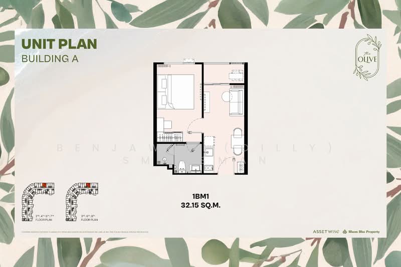 The Olive, Phuket, Sa Khu, Thalang, Phuket, 1 Bedroom, 32 sqm, Condo For Sale, by Benjawan (Oilly) Smaksman, 500426207 - DDproperty.com