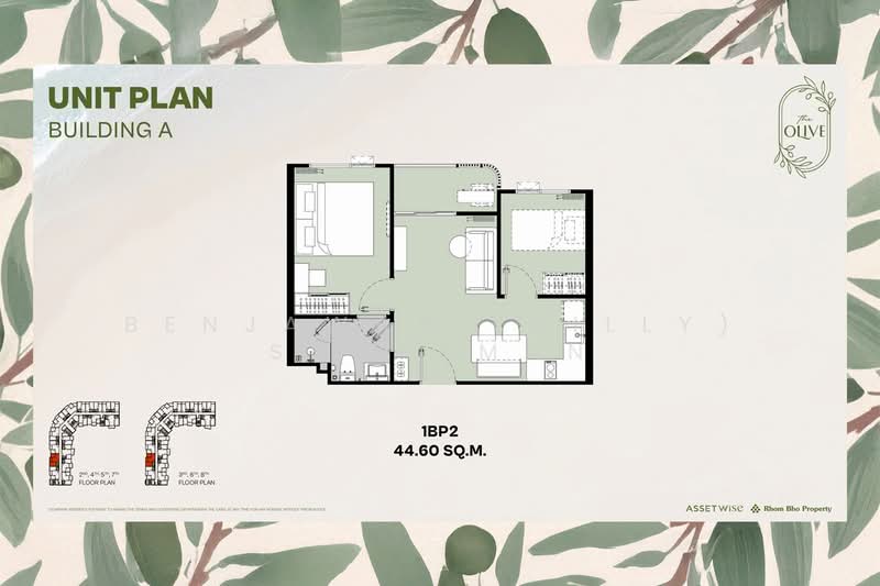 The Olive, Phuket, Sa Khu, Thalang, Phuket, 2 Bedrooms, 44 sqm, Condo For Sale, by Benjawan (Oilly) Smaksman, 500426208 - DDproperty.com