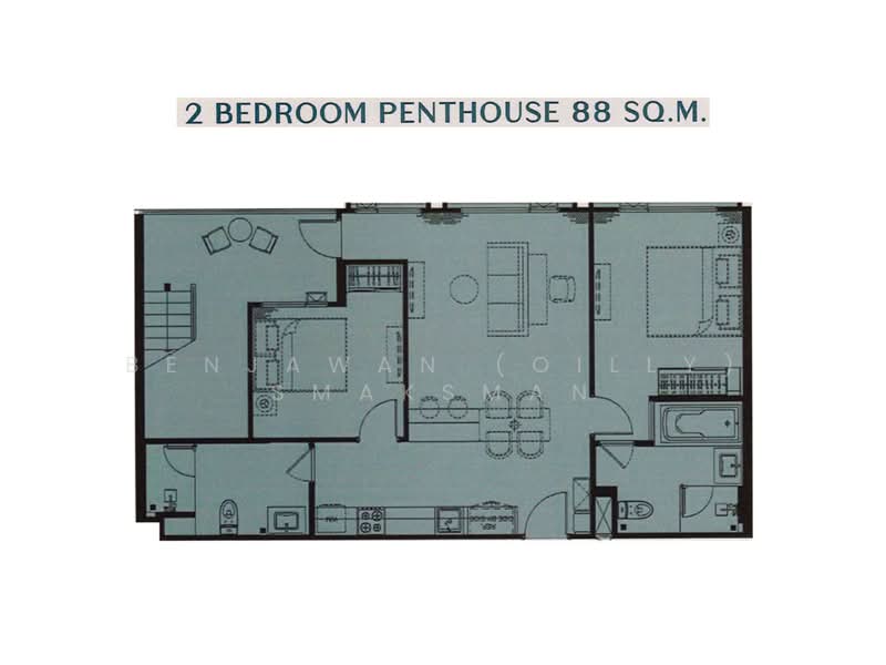 The Modeva, Phuket, 154 Soi Cherngtalay 14, Choeng Thale, Thalang, Phuket, 2 Bedrooms, 88 sqm, Condo For Sale, by Benjawan (Oilly) Smaksman, 500426223 - DDproperty.com