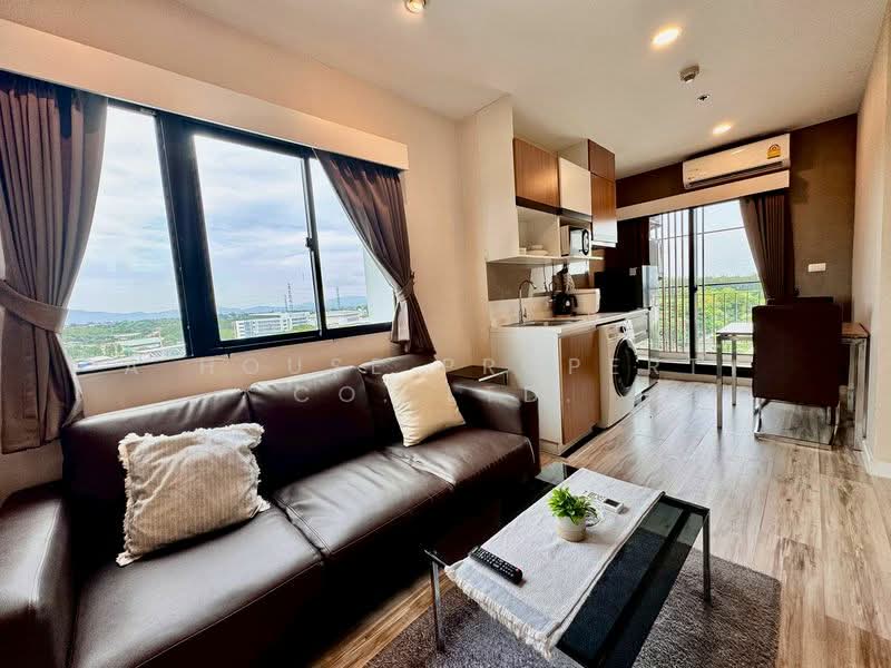 Plus Condo Sriracha, Chon Buri (Pattaya), Sriracha-Nongyaibu Road, Surasak, Si Racha, Chon Buri (Pattaya), 1 Bedroom, 35 sqm, Condo For Rent, by A House Property Co.,Ltd., 500426345 - DDproperty.com
