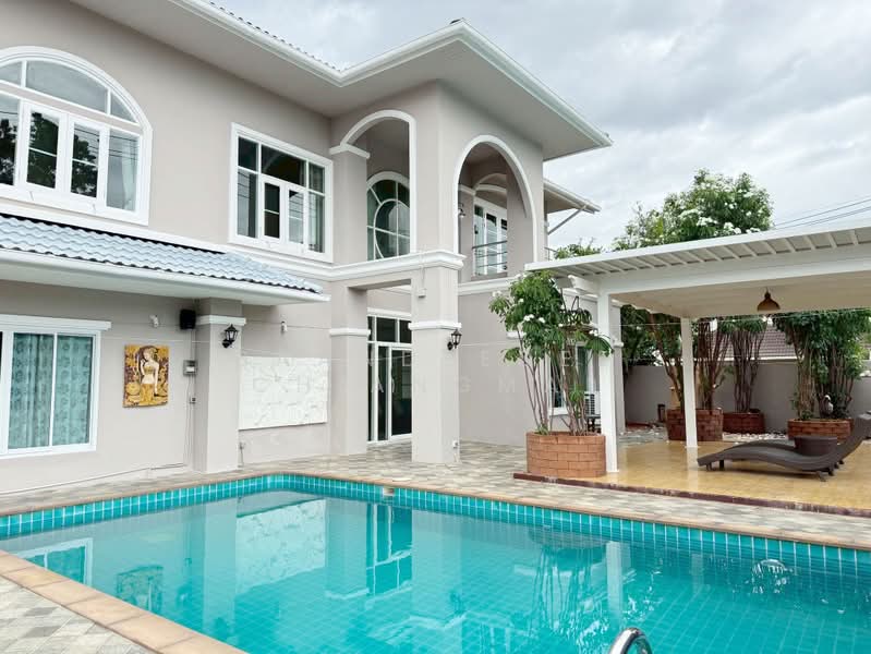 Pool Villa ให้เช่า – ใกล้มีโชคพลาซ่า เพียง 5 นาที ค่าเช่า 63,000 บาท / เดือน รหัสทรัพย์ : No.5P008, เชียงใหม่, ฟ้าฮ่าม, เมืองเชียงใหม่, เชียงใหม่, 400 ตร.ม., บ้านเดี่ยว ให้เช่า, โดย Baandeedee Chiangmai, 500426403 - DDproperty.com