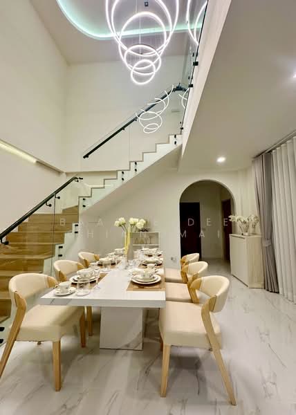 Pool Villa ให้เช่า – ใกล้โรงเรียนนานาชาติ Meritton British ค่าเช่า 150,000 บาท / เดือน No.9P027, เชียงใหม่, หนองควาย, หางดง, เชียงใหม่, 200 ตร.ม., บ้านเดี่ยว ให้เช่า, โดย Baandeedee Chiangmai, 500426411 - DDproperty.com