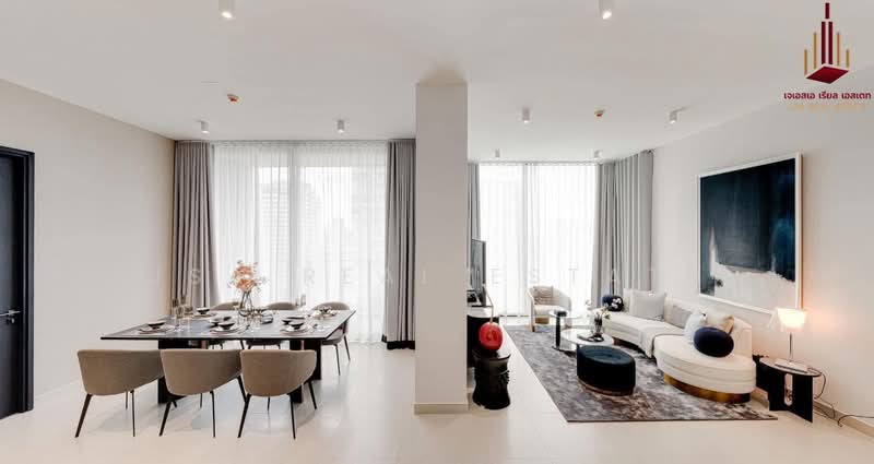 Tait Sathorn 12, Bangkok, Soi Sathorn 12, Sathorn Road, Silom, Bang Rak, Bangkok, 2 Bedrooms, 135 sqm, Condo For Rent, by JSA REAL ESTATE, 500426614 - DDproperty.com