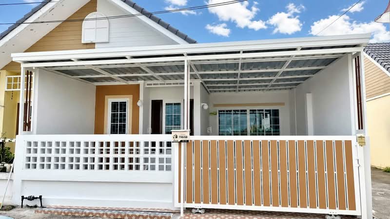 ให้เช่าบ้านเดี่ยว ม.วีน่าทาวน์ หนองก้างปลา ปลวกแดง ระยอง, Rayong, Pluak Daeng, Rayong, 2 Bedrooms, 100 sqm, Single Detached House For Rent, by Dusit Saengfa, 500426675 - DDproperty.com