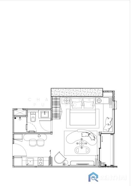 AROM Jomtien, Chon Buri (Pattaya), Jomtien Sai 1 Road, Nong Pru, Bang Lamung (Pattaya), Chon Buri (Pattaya), 1 Bedroom, 33 sqm, Condo For Sale, by Chaweewan Puekpong, 500426749 - DDproperty.com