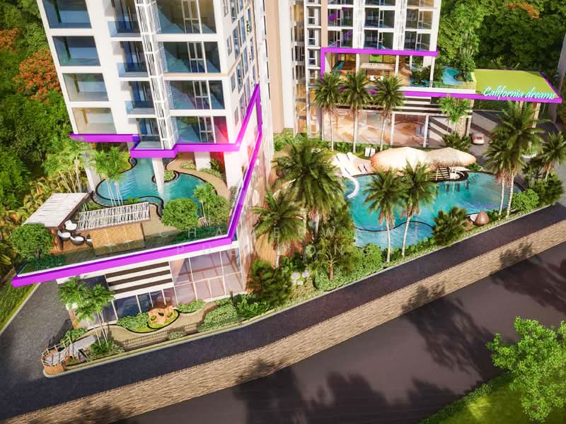 The Riviera Santa Monica : ซานต้า โมนิก้า, ชลบุรี, หนองปรือ, บางละมุง, ชลบุรี, 35 ตร.ม., คอนโด ขาย, โดย Chaweewan Puekpong, 500426751 - DDproperty.com