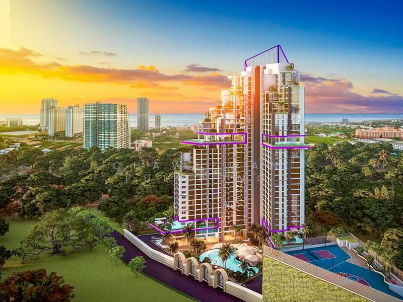 The Riviera Santa Monica : ซานต้า โมนิก้า, ชลบุรี, หนองปรือ, บางละมุง, ชลบุรี, 35 ตร.ม., คอนโด ขาย, โดย Chaweewan Puekpong, 500426751 - DDproperty.com
