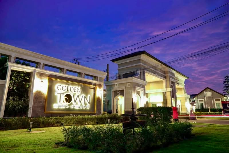 Golden Town Sukhumvit-Bearing Station, Samut Prakan, Soi Tesabansamrongtai 6, Sam Rong, Phra Pra Daeng, Samut Prakan, 4 Bedrooms, 100 sqm, Townhouse For Sale, by The Best Property ปู, 500426884 - DDproperty.com
