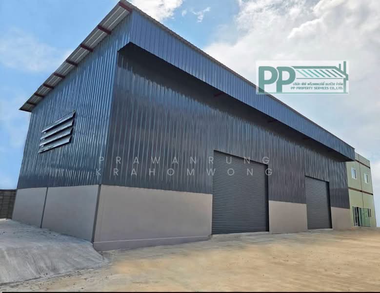 CODE:PP1-W1253-0626 ให้เช่าโรงงานพร้อมออฟฟิศ พื้นทีทั้งหมด1ไร่ โกดังทั้งหมด 800ตรม. ท่าทราย สมุทรสา, Samut Sakhon, Tha-Sai, Muang Samut Sakhon, Samut Sakhon, , 800 sqm, Warehouse/Factory For Rent, by PRAWANRUNG KRAHOMWONG, 500427043 - DDproperty.com