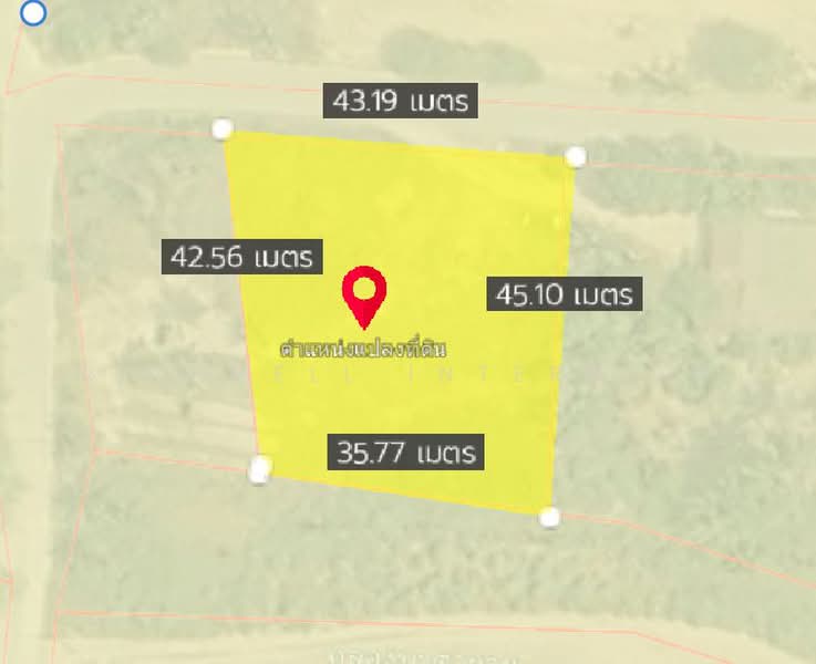 For Sale: 1 Rai Land in Pong, Bang Lamung — Adjacent to a Stream, Road Access, Chon Buri (Pattaya), Nong Pru, Bang Lamung (Pattaya), Chon Buri (Pattaya), , 1,600 sqm, Land For Sale, by RICHWELL INTERPLUS, 500427329 - DDproperty.com