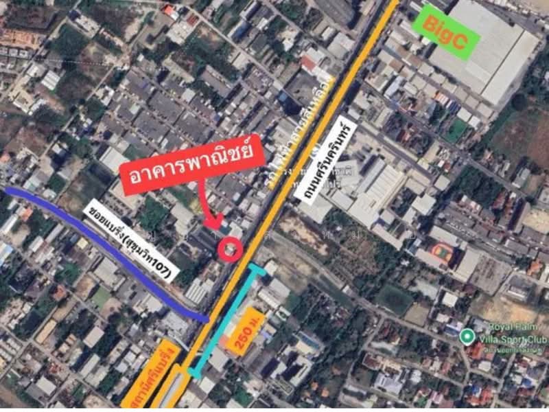 อาคาพาณิชย์ริมถนนศรีนครินทร์, สมุทรปราการ, Samut Prakan, Samrong Nua, Muang Samut Prakarn, Samut Prakan, , 400 sqm, Shophouse For Rent, by ปัญญา สมหมาย, 500427347 - DDproperty.com