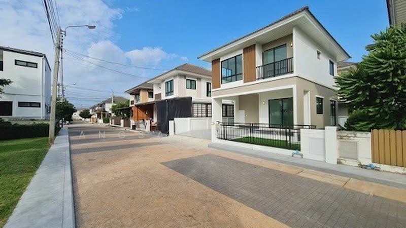 Modi Villa Pinklao – Wongwaen, Nonthaburi, Rural road No. 1011, Sala Klang, Bang Kruai, Nonthaburi, 3 Bedrooms, 130 sqm, Semi-Detached House (Twin House) For Sale, by Angsanaporn D, 500427418 - DDproperty.com
