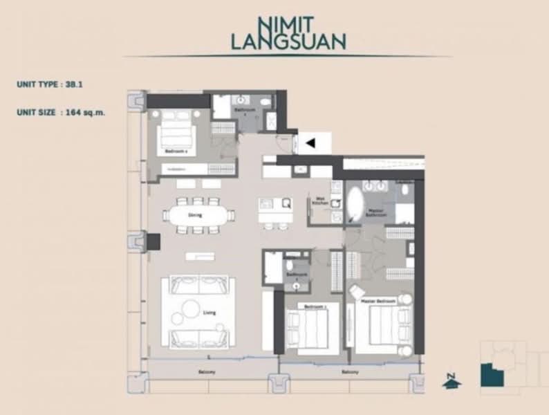 Nimit Langsuan : นิมิตร หลังสวน, กรุงเทพ, ถนนหลังสวน, ลุมพินี, ปทุมวัน, กรุงเทพ, 164 ตร.ม., คอนโด ขาย, โดย Prima Realty (International) Co., Ltd., 500427452 - DDproperty.com