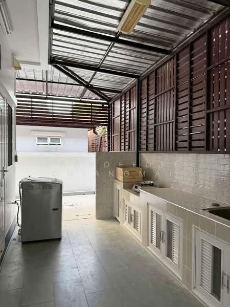 A house for rent near Payap University, Chiang Mai Rental Price: 30,000 THB / month No.6H315, Chiang Mai, San Klang, San Kamphaeng, Chiang Mai, 3 Bedrooms, 150 sqm, Single Detached House For Rent, by Baandeedee Chiangmai, 500427466 - DDproperty.com