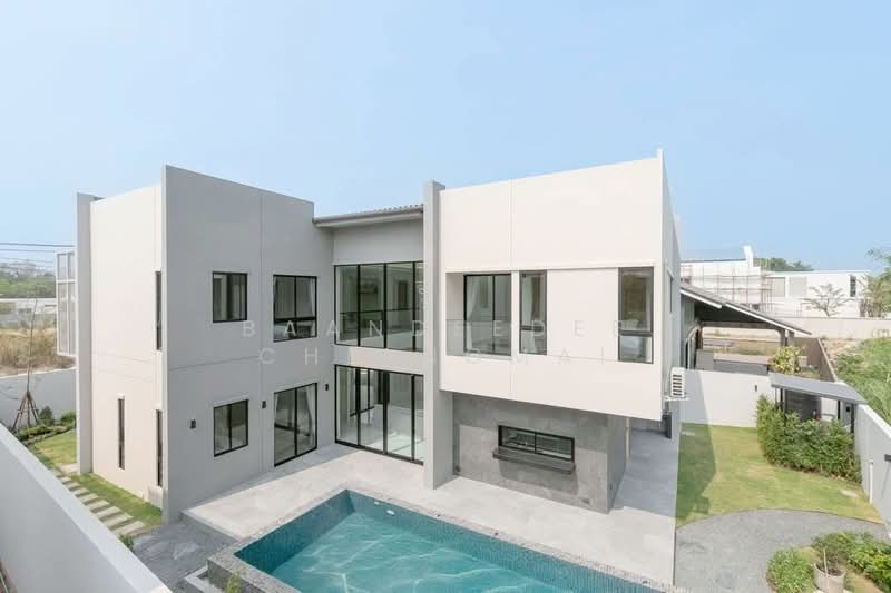 Pool Villa ให้เช่า - ใกล้บิ๊กซีแม่เหียะ เพียง 10 นาที ค่าเช่า 120,000 บาท / เดือน No.9P028, เชียงใหม่, สันผักหวาน, หางดง, เชียงใหม่, 200 ตร.ม., บ้านเดี่ยว ให้เช่า, โดย Baandeedee Chiangmai, 500427475 - DDproperty.com