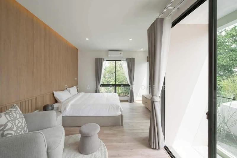 Pool Villa ให้เช่า - ใกล้บิ๊กซีแม่เหียะ เพียง 10 นาที ค่าเช่า 120,000 บาท / เดือน No.9P028, Chiang Mai, San Phak Wan, Hang Dong, Chiang Mai, 5 Bedrooms, 200 sqm, Single Detached House For Rent, by Baandeedee Chiangmai, 500427475 - DDproperty.com