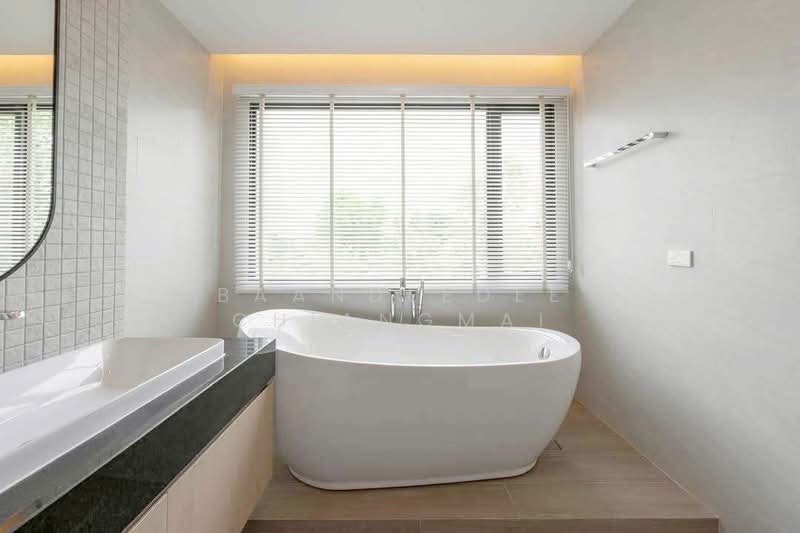 Pool Villa ให้เช่า - ใกล้บิ๊กซีแม่เหียะ เพียง 10 นาที ค่าเช่า 120,000 บาท / เดือน No.9P028, Chiang Mai, San Phak Wan, Hang Dong, Chiang Mai, 5 Bedrooms, 200 sqm, Single Detached House For Rent, by Baandeedee Chiangmai, 500427475 - DDproperty.com