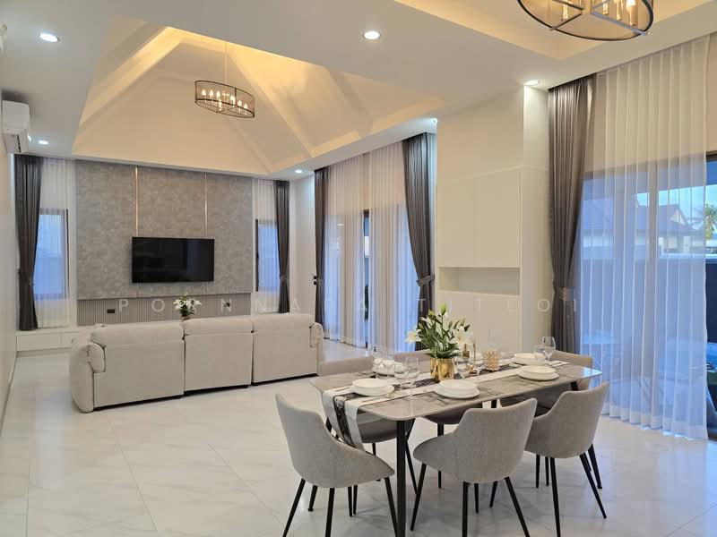 Nordic Park Pool Villas sits in the peaceful Map Prachan, Chon Buri (Pattaya), Poong, Bang Lamung (Pattaya), Chon Buri (Pattaya), 4 Bedrooms, 260 sqm, Villa For Sale, by Pornnapa Titloi, 500427866 - DDproperty.com