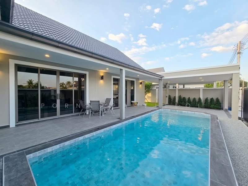 Nordic Park Pool Villas sits in the peaceful Map Prachan, Chon Buri (Pattaya), Poong, Bang Lamung (Pattaya), Chon Buri (Pattaya), 4 Bedrooms, 260 sqm, Villa For Sale, by Pornnapa Titloi, 500427866 - DDproperty.com
