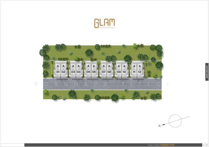 Glam Boonsampan 6 – Premium 2-Storey Semi-Detached Homes in Central Pattaya, Chon Buri (Pattaya), Nong Pru, Bang Lamung (Pattaya), Chon Buri (Pattaya), 3 Bedrooms, 209 sqm, Townhouse For Sale, by Pornnapa Titloi, 500427903 - DDproperty.com