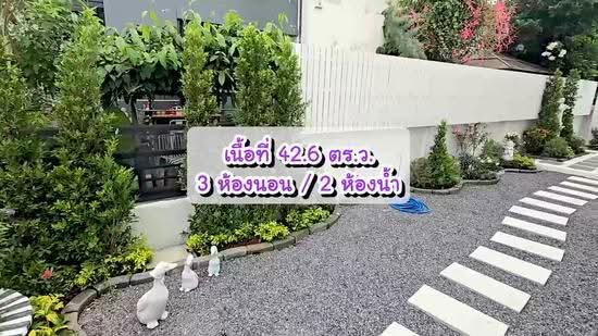 Baan Fah Piyarom Nesto : บ้านฟ้าปิยรมย์ เนสโต้, ปทุมธานี, Lam Luk Ka Road, บึงคำพร้อย, ลำลูกกา, ปทุมธานี, 160 ตร.ม., บ้านแฝด ขาย, โดย นภัสศรณ์ วงศ์สินไทยกร (นันท์), 500428122 - DDproperty.com