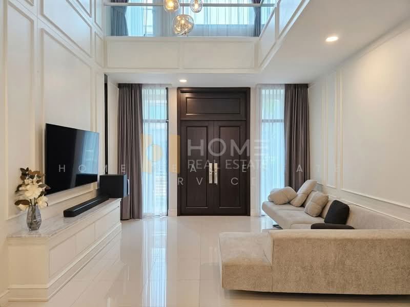 The City Ramintra-Wongwaen, Bangkok, Lieb wong wean - Thai Raman Road, Sam Wa Tawan Tok, Khlong Sam Wa, Bangkok, 4 Bedrooms, 380 sqm, Single Detached House For Rent, by HOME Real Estate Service, 500428519 - DDproperty.com