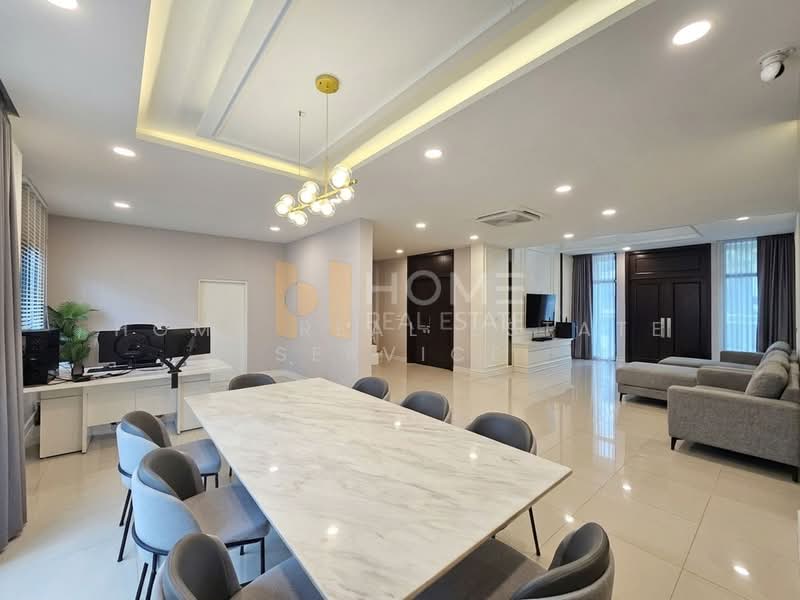 The City Ramintra-Wongwaen, Bangkok, Lieb wong wean - Thai Raman Road, Sam Wa Tawan Tok, Khlong Sam Wa, Bangkok, 4 Bedrooms, 380 sqm, Single Detached House For Rent, by HOME Real Estate Service, 500428519 - DDproperty.com