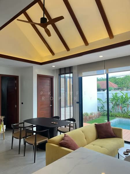 12R0608 Pool villa for rent 2 bedroom 2 bathroom 65,000/month at thalang have fully furnished, Phuket, Thep Krasattri, Thalang, Phuket, 2 Bedrooms, 150 sqm, Villa For Rent, by PK LIFE Property, 500429201 - DDproperty.com