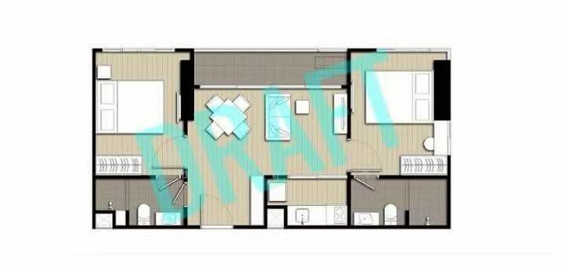 IDEO O2 Bangna, Bangkok, 195 Sanphawut Road, Bang Na Tai, Bang Na, Bangkok, 2 Bedrooms, 53 sqm, Condo For Sale, by ศรินทร์ลดา ชลพฤกษา, 500429504 - DDproperty.com