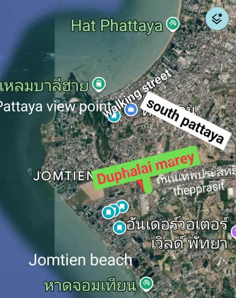 Supalai Mare Pattaya : ศุภาลัย มาเรย์ พัทยา, ชลบุรี, หมู่ที่ 12 818 ถ.เทพประสิทธิ์, หนองปรือ, บางละมุง, ชลบุรี, 32 ตร.ม., คอนโด ขาย, โดย คุณรินดา, 500429625 - DDproperty.com