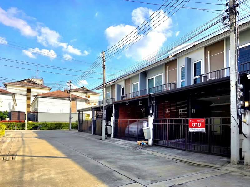 Novo Ville Puttasakor, Samut Sakhon, Suan Luang, Krathum Baen, Samut Sakhon, 3 Bedrooms, 100 sqm, Townhouse For Sale, by The Best Property แอล, 500430242 - DDproperty.com