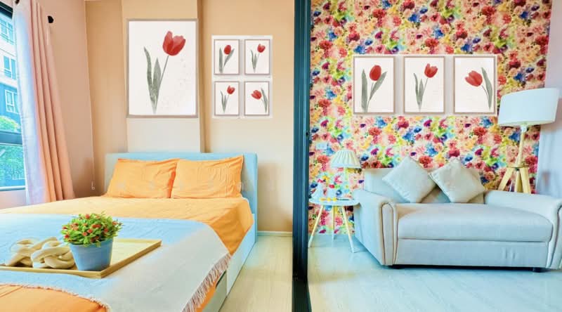 Grene Don Mueang-Song Prapha, Bangkok, 415 Songprapha Road, Sanam Bin, Don Mueang, Bangkok, 1 Bedroom, 25 sqm, Condo For Rent, by เพชรรัตน์ มณีนุษย์, 500430282 - DDproperty.com