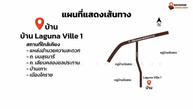 บ้านเดี่ยว 2 ชั้น โครงการลากูน่าวิลล์ บ้านเกาะ, Nakhon Ratchasima, Ta Lat, Muang Nakhon Ratchasima, Nakhon Ratchasima, 4 Bedrooms, 278 sqm, Single Detached House For Sale, by Nipawan Thurasuk, 500430465 - DDproperty.com