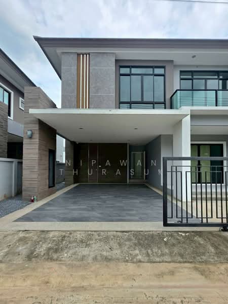บ้านเดี่ยว 2 ชั้น โครงการลากูน่าวิลล์ บ้านเกาะ, Nakhon Ratchasima, Ta Lat, Muang Nakhon Ratchasima, Nakhon Ratchasima, 4 Bedrooms, 278 sqm, Single Detached House For Sale, by Nipawan Thurasuk, 500430465 - DDproperty.com