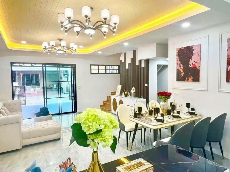 The Trust Town Wongwaen – Lam Luk Ka, Pathum Thani, Soi Bueng Kham Proi, Bung Kham Proi, Lam Luk Ka, Pathum Thani, 3 Bedrooms, 110 sqm, Townhouse For Sale, by Airada Parasarn, 500430625 - DDproperty.com