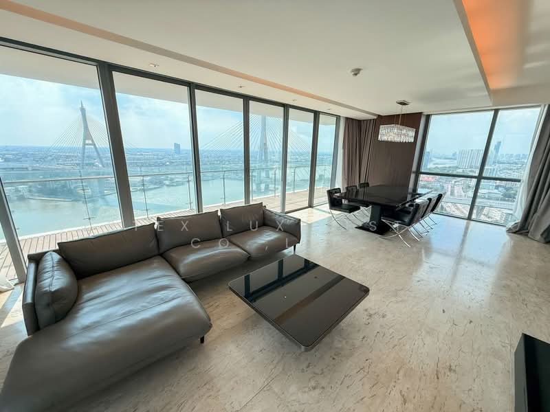 The Pano Rama 3, Bangkok, 890 Rama 3 Road, Bang Pong Pang, Yan Nawa, Bangkok, 3 Bedrooms, 225 sqm, Condo For Sale, by Vertex Luxe Estate Co.,LTD, 500430865 - DDproperty.com