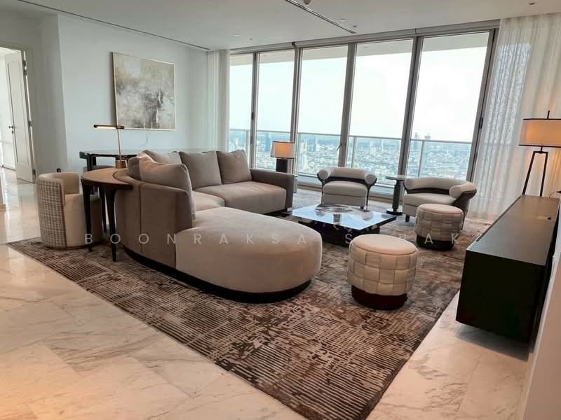 Four Seasons Private Residences : โฟร์ ซีซั่นส์ ไพรเวท เรสสิเด้นซ์, กรุงเทพ, 300 ถนนเจริญกรุง, ยานนาวา, สาทร, กรุงเทพ, 380 ตร.ม., คอนโด ให้เช่า, โดย Boonraksa Sopak, 500431118 - DDproperty.com