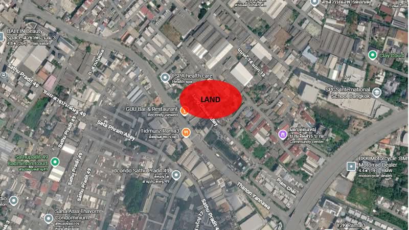 กรุงเทพ, กรุงเทพ, บางโพงพาง, ยานนาวา, กรุงเทพ, 780 ตร.ม., ที่ดิน ขาย, โดย จิดาภา, 500431279 - DDproperty.com